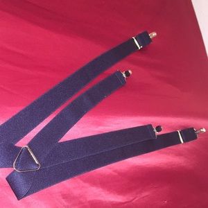 Navy Blue Suspenders